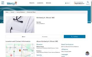 Joplin Internal Medicine Clinic website
