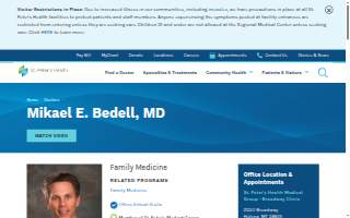 Mikael E. Bedell, MD website