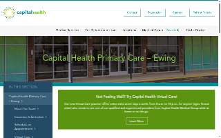 Capital Health Primary Care – Ewing website