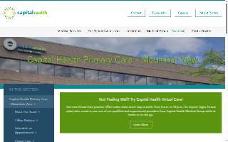 Capital Health Primary Care – Mountain View website