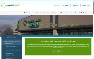 Capital Health Primary Care – Nottingham website