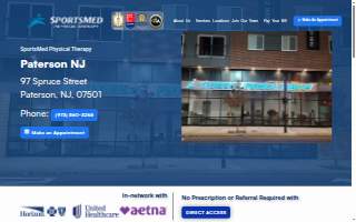 SportsMed Physical Therapy - Paterson NJ website