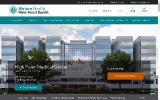 High Point Regional Health System: Nash Delina H MD website