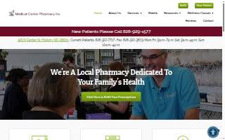 Medical Center Pharmacy Inc of Hickory website