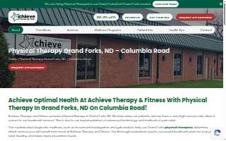 Achieve Therapy & Fitness - Columbia website