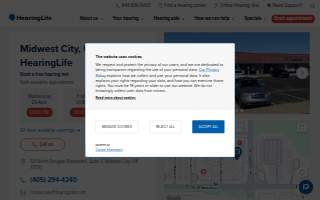 HearingLife of Midwest City OK website