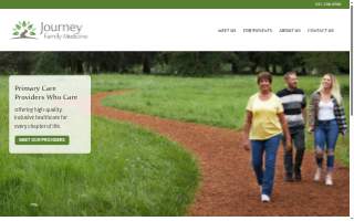 Journey Family Medicine website