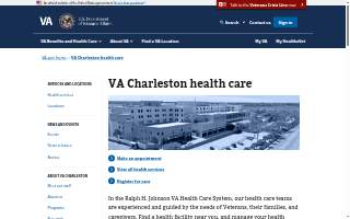 Charleston VA Medical Center website