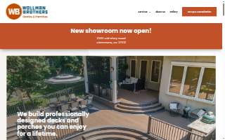Wollman Brothers Decks & Porches of Winston-Salem website