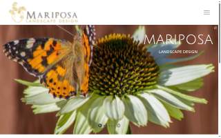 Mariposa Landscape Design LLC website