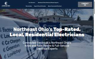 Connected Electrical of Cleveland website