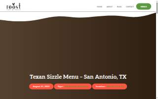 Texan Sizzle website