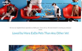 EaDo Veterinary Clinic website