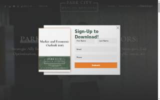 Park City Wealth Advisors website