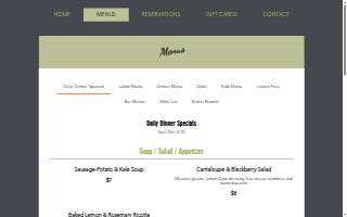 Isabellas Italian — Fayetteville website