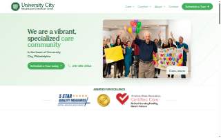 University City Rehabilitation & Healthcare Center website