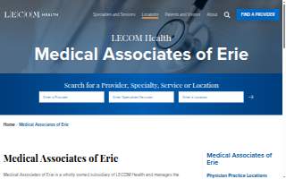 LECOM Health Millcreek Medical Arts website