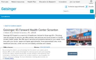 Geisinger 65 Forward Health Center Scranton website
