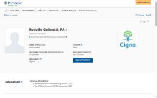 Rodolfo Galinatti website