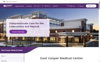 Medical Center At East Cooper website