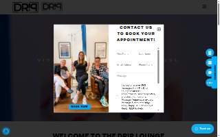 The Drip Lounge website