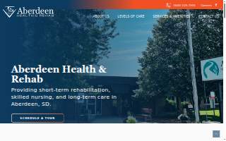 Aberdeen Health and Rehab website