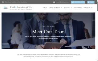 Todd & Associates CPAs website