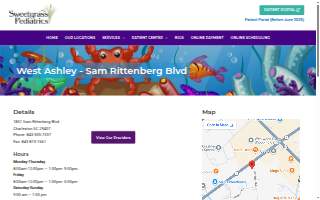 Sweetgrass Pediatrics - Walk-in & After Hours website