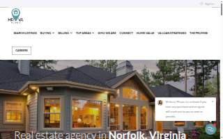 HRVA Homes - LPT Realty website