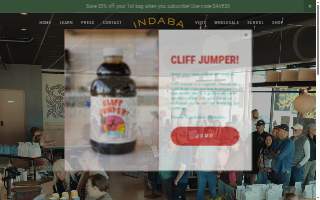 Indaba Coffee website