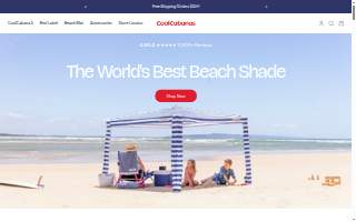 Cabanas Law Firm website