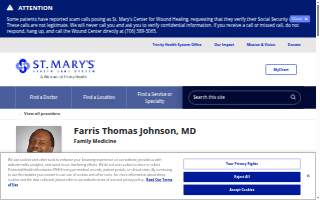 Farris Johnson, MD website