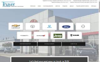 Thayer Energy Solutions website