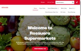 Rosauers Pharmacy of Missoula website
