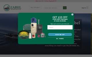 Zabel landscaping website