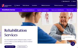 Intermountain Rehabilitation website