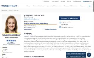 Caroline T. Goldin, MD website