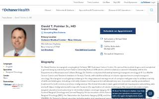 David T. Pointer Jr., MD website
