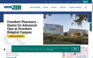 Heart and Vascular Center - Center for Advanced Care - Froedtert Hospital website