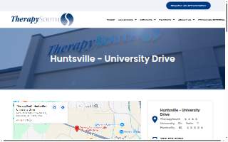 TherapySouth Huntsville - University Drive website