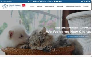 Westside Veterinary Center website