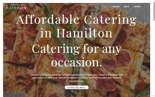 Carmen's Catering of Buffalo website