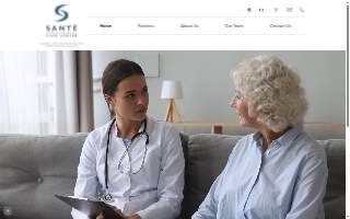 Santé Care Center website