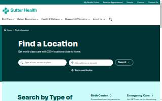 Sutter Medical Center-Santa Rosa: Nicolette Jodean MD website