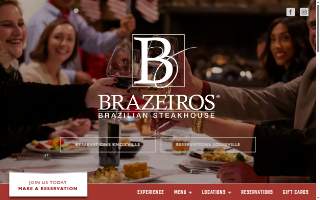 Brazeiros Knoxville - Brazilian Steakhouse website