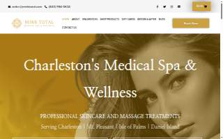 Mink Total Medical Spa & Wellness website