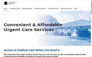 Palmetto Primary Care Physicians: Urgent Care Center website