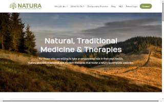 Natura Health and Wellness Clinic website