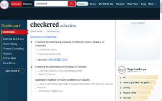 Checkered Flag Auto website