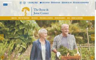 The Bone & Joint Center of Minot website